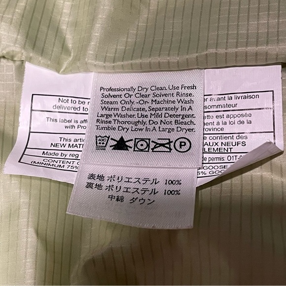 Eddie Bauer Premium Goose Down Quilted Puffer Vest Women's L Blue Green Mint - Picture 6 of 10